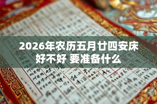 2026年农历五月廿四安床好不好 要准备什么