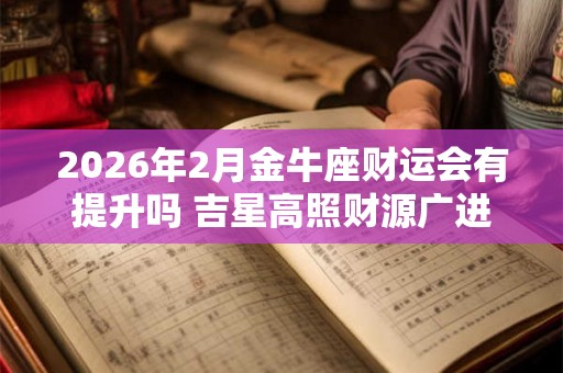 2026年2月金牛座财运会有提升吗 吉星高照财源广进 2026年2月金牛座财运会有提升吗 吉星高照财源广进