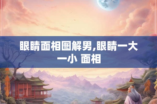 眼睛面相图解男,眼睛一大一小 面相 眼睛面相图解男,眼睛一大一小 面相