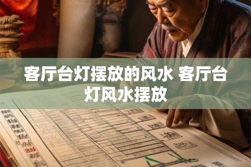 客厅台灯摆放的风水 客厅台灯风水摆放 客厅台灯摆放的风水 客厅台灯风水摆放