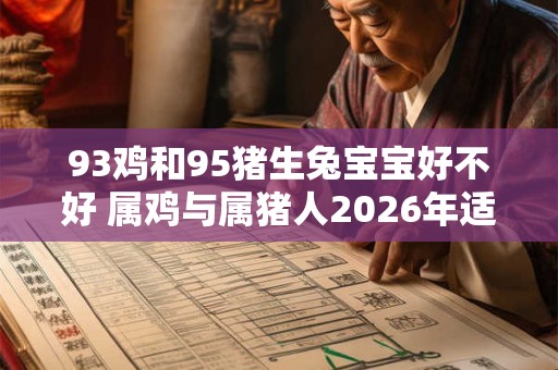 93鸡和95猪生兔宝宝好不好 属鸡与属猪人2026年适合怀孕吗