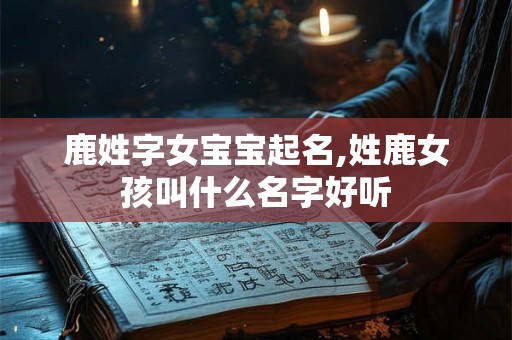 鹿姓字女宝宝起名,姓鹿女孩叫什么名字好听 鹿姓字女宝宝起名,姓鹿女孩叫什么名字好听
