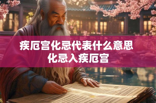 疾厄宫化忌代表什么意思 化忌入疾厄宫