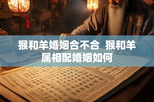 猴和羊婚姻合不合 猴和羊属相配婚姻如何 猴和羊婚姻合不合 猴和羊属相配婚姻如何