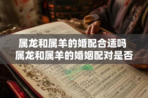 属龙和属羊的婚配合适吗 属龙和属羊的婚姻配对是否合适