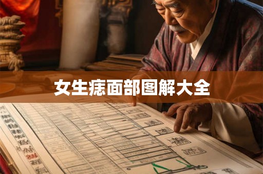 女生痣面部图解大全