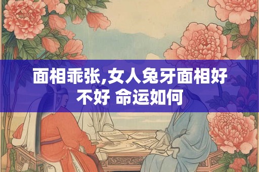 面相乖张,女人兔牙面相好不好 命运如何