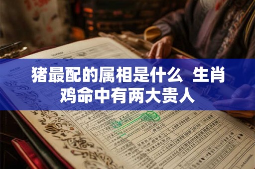 猪最配的属相是什么  生肖鸡命中有两大贵人