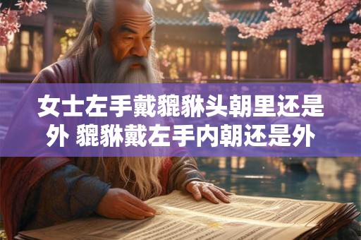 女士左手戴貔貅头朝里还是外 貔貅戴左手内朝还是外朝