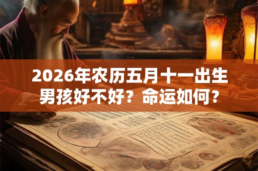 2026年农历五月十一出生男孩好不好？命运如何？