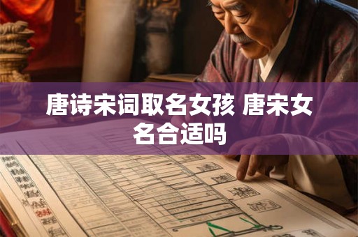唐诗宋词取名女孩 唐宋女名合适吗 唐诗宋词取名女孩 唐宋女名合适吗