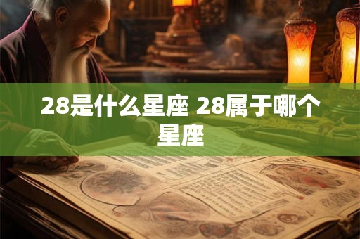 28是什么星座 28属于哪个星座