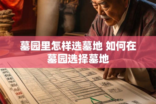 墓园里怎样选墓地 如何在墓园选择墓地