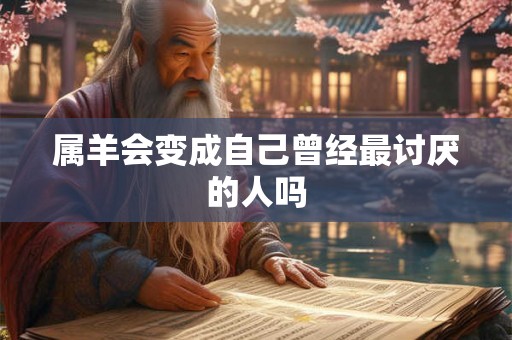 属羊会变成自己曾经最讨厌的人吗 属羊会变成自己曾经最讨厌的人吗