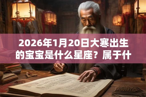 2026年1月20日大寒出生的宝宝是什么星座?属于什么星象? 2026年1月20日大寒出生的宝宝是什么星座?属于什么星象?
