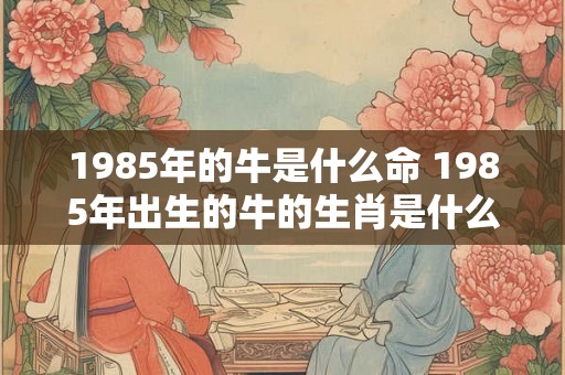 1985年的牛是什么命 1985年出生的牛的生肖是什么