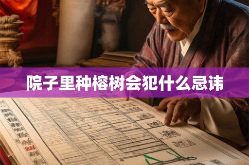 院子里种榕树会犯什么忌讳 院子里种榕树会犯什么忌讳