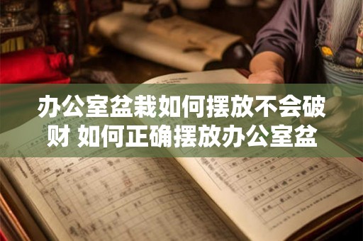 办公室盆栽如何摆放不会破财 如何正确摆放办公室盆栽避免破财