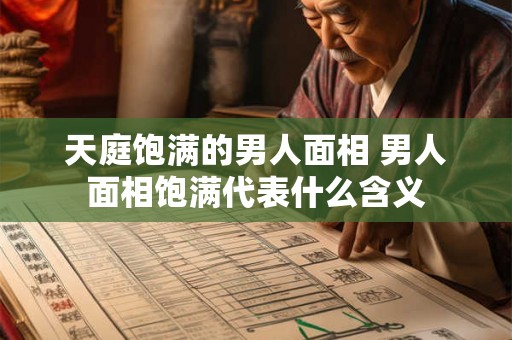 天庭饱满的男人面相 男人面相饱满代表什么含义 天庭饱满的男人面相 男人面相饱满代表什么含义