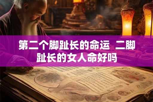 第二个脚趾长的命运  二脚趾长的女人命好吗