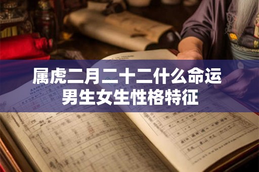 属虎二月二十二什么命运 男生女生性格特征