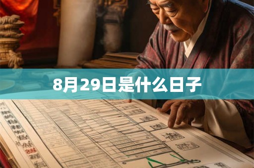 8月29日是什么日子