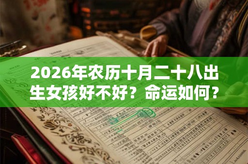 2026年农历十月二十八出生女孩好不好?命运如何? 2026年农历十月二十八出生女孩好不好?命运如何?