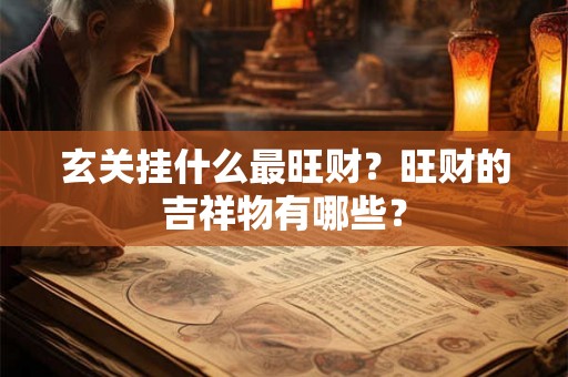 玄关挂什么最旺财？旺财的吉祥物有哪些？