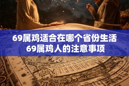 69属鸡适合在哪个省份生活 69属鸡人的注意事项