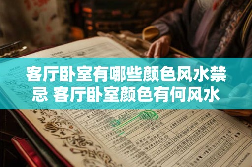 客厅卧室有哪些颜色风水禁忌 客厅卧室颜色有何风水忌讳 客厅卧室有哪些颜色风水禁忌 客厅卧室颜色有何风水忌讳