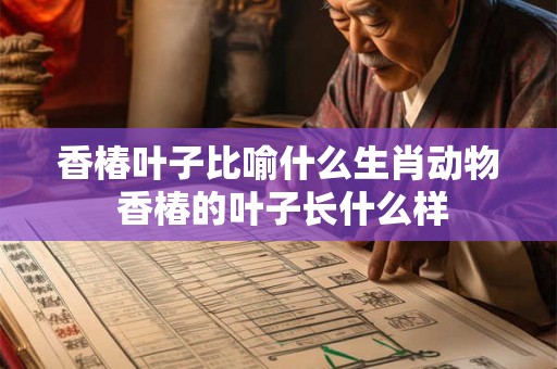 香椿叶子比喻什么生肖动物 香椿的叶子长什么样