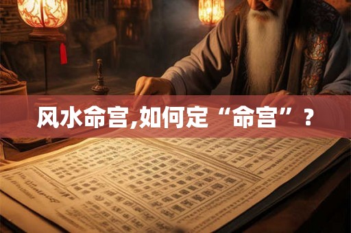 风水命宫,如何定“命宫”? 风水命宫,如何定“命宫”?
