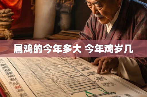 属鸡的今年多大 今年鸡岁几