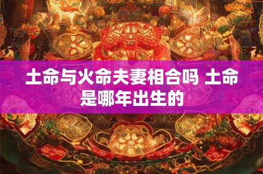 土命与火命夫妻相合吗 土命是哪年出生的