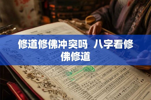 修道修佛冲突吗  八字看修佛修道