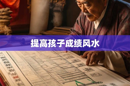 提高孩子成绩风水