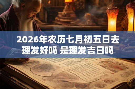 2026年农历七月初五日去理发好吗 是理发吉日吗 2026年农历七月初五日去理发好吗 是理发吉日吗