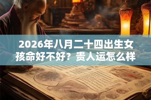 2026年八月二十四出生女孩命好不好？贵人运怎么样？