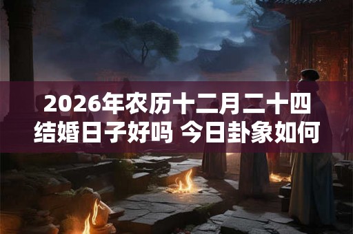 2026年农历十二月二十四结婚日子好吗 今日卦象如何