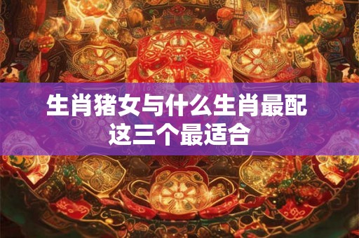 生肖猪女与什么生肖最配 这三个最适合