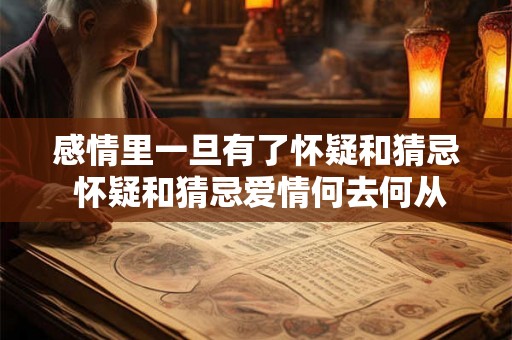 感情里一旦有了怀疑和猜忌 怀疑和猜忌爱情何去何从 感情里一旦有了怀疑和猜忌 怀疑和猜忌爱情何去何从