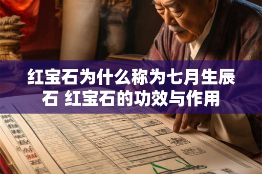 红宝石为什么称为七月生辰石 红宝石的功效与作用 红宝石为什么称为七月生辰石 红宝石的功效与作用