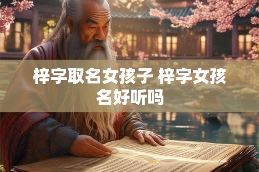 梓字取名女孩子 梓字女孩名好听吗