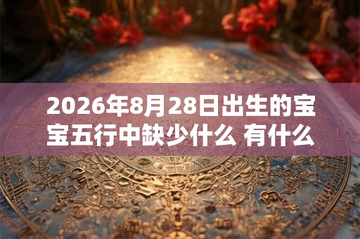 2026年8月28日出生的宝宝五行中缺少什么 有什么影响 2026年8月28日出生的宝宝五行中缺少什么 有什么影响