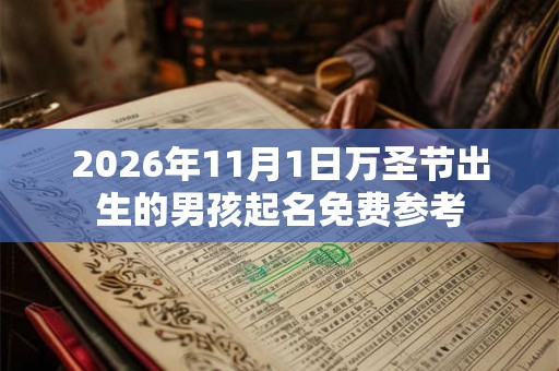 2026年11月1日万圣节出生的男孩起名免费参考
