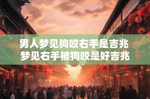 男人梦见狗咬右手是吉兆 梦见右手被狗咬是好吉兆