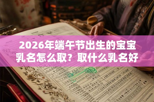 2026年端午节出生的宝宝乳名怎么取?取什么乳名好? 2026年端午节出生的宝宝乳名怎么取?取什么乳名好?