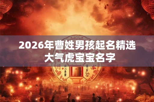 2026年曹姓男孩起名精选 大气虎宝宝名字 2026年曹姓男孩起名精选 大气虎宝宝名字