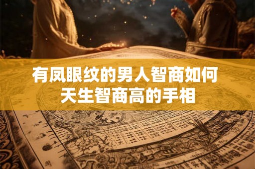 有凤眼纹的男人智商如何 天生智商高的手相 有凤眼纹的男人智商如何 天生智商高的手相