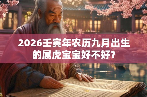 2026壬寅年农历九月出生的属虎宝宝好不好？